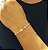 Pulseira riviera em prata e banho de ródio fecho italiano - Imagem 2