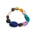 Pulseira 19,5cm mix de pedras - Imagem 1