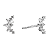 Brinco mini ear cuff em prata 925 com zircônias - Imagem 2