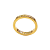 Anel em prata 925 com banho de ouro amarelo 18k - Imagem 3