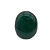 Anel em prata 925 fosca com jade verde - Imagem 3