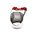Anel de prata 925 com coral - Imagem 3