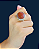 Anel de Prata 925 com Jaspe Rosa Oval - Imagem 4