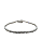 Pulseira Riviera de Prata com Banho de Ouro Branco e Moissanites de 2mm - Imagem 1