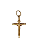 Pingente de Crucifixo em Ouro com Cristo em Relevo - Imagem 3