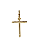 Pingente Grande em Ouro de Cruz INRI - Imagem 3