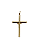 Pingente Grande em Ouro de Crucifixo com Cristo em Relevo - Imagem 3