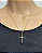 Pingente Grande em Ouro de Crucifixo com Cristo em Relevo - Imagem 4