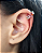 Piercing de Gancho em Prata com Zircônias Coloridas - Imagem 3