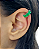 Piercing de Gancho em Prata com Zircônias Verdes - Imagem 3