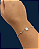 Pulseira de Prata com Estrela e Zircônias Brancas - Imagem 3
