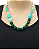Colar de Pérolas com Jade e Amazonita - Imagem 3