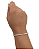 Pulseira Riviera em Prata com Moissanitas de 2,5 mm - Imagem 3
