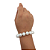 Pulseira de Pérolas com Fecho Boia em Prata - Imagem 2