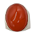 Anel em Prata com Cornalina Natural - Imagem 2