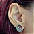 Brinco em Prata com Cristal Rutilado Oval - Imagem 3