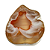 Anel em Prata com Ágata Laranja - Imagem 2