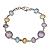 Pulseira de Prata com Mix Pedras Naturais - Imagem 1