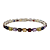 Pulseira Riviera de Prata com Mix Pedras - Imagem 1
