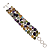 Pulseira de Prata com Mix Pedras Brutas - Imagem 3