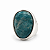 Anel em Prata 925 com pedra natural amazonita ( 9239) - Imagem 3