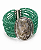 Pulseira de Aventurina natural e lodonita em prata 925 - Imagem 3