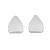 Brinco de Prata 925 triangular - Imagem 1
