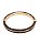 Pulseira de prata 925 com banho de ouro rose e  zircônias negras - Imagem 1