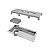 Ralo Linear 25cm Tiny Vazada Inox - Imagem 1