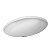 Louca - Cuba Embutir Oval 400x300mm Branco Gelo L.59.17 DECA - Imagem 1