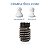Resistencia Ballerina SS 3T 5350w 220v HYDRA/CORONA - Imagem 2