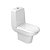 Bacia + caixa acopl Duomo Plus bco- - Imagem 1