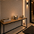 Velas decorativas com suporte de cimento - Trio Light - Imagem 2