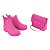 Bota Grendene Kids Barbie Love Bag Promo Cor Rosa Pink - Imagem 3