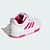 Tênis Adidas Tensaur Sport 2.0 Infantil Feminino Cor Branco/Rosa - Imagem 4