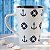 Caneca Âncora e Bóia com Suporte para Colher 350 ml - Imagem 1