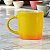 Caneca Degradê Amarela 350 ml - Imagem 1