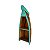 Prateleira Decorativa Barco Marrom e Turquesa - Imagem 2