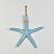 Enfeite Estrela Azul Claro 24cm - Imagem 1