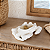 Caranguejo Aberto Ceramica Branco - Imagem 1