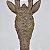 Enfeite Pedestal Girafa Marrom - Imagem 3
