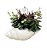 Vaso decorativo Concha Branco - Imagem 3