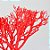 Enfeite Coral Vermelho 30cm - Imagem 4
