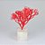 Enfeite Coral Vermelho 30cm - Imagem 2