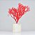 Enfeite Coral Vermelho 30cm - Imagem 1