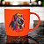 Caneca Laranja Leão 300 ml - Imagem 1
