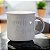 Caneca Love Cinza Frase 400ml - Imagem 1