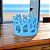 Porta Velas Coral Turquesa - Imagem 1