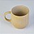 Caneca Retrô Lines Bege 350 ml - Imagem 3