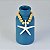 Enfeite Vaso Azul com Estrela em Cerâmica - Imagem 2